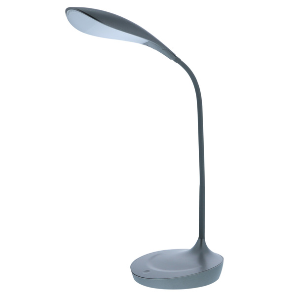 Bostitch Gooseneck Desk Lamp, Gray VLED1502-GR